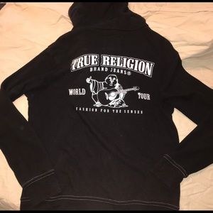 Black True Religion Hoodie